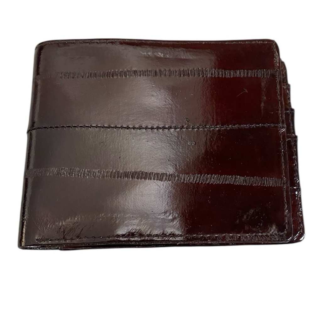 Made in Korea vintage genuine eel skin wallet